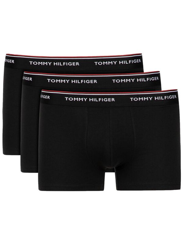 Tommy Hilfiger Tommy Hilfiger Set 3 parov boksaric 3P Trunk 1U87903842 Črna
