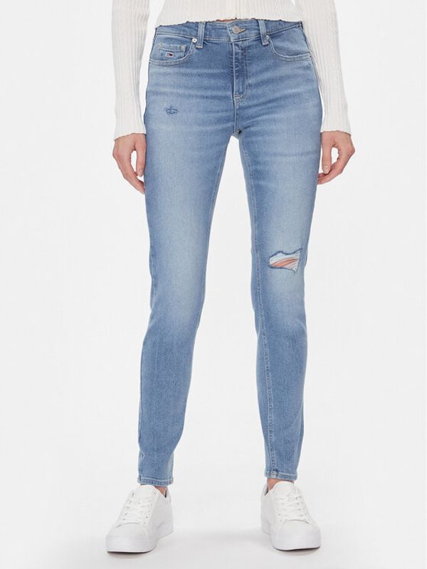 Tommy Jeans Tommy Jeans Jeans hlače Nora DW0DW17168 Modra Skinny Fit