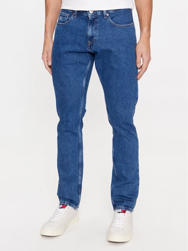 Tommy Jeans Tommy Jeans Jeans hlače Scanton DM0DM17400 Mornarsko modra Slim Fit