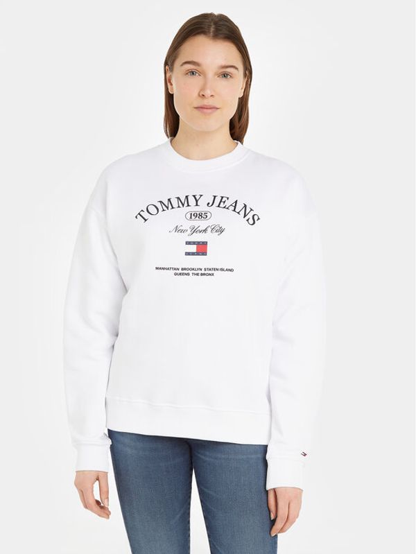 Tommy Jeans Tommy Jeans Jopa Lux Ath DW0DW16413 Bela Relaxed Fit