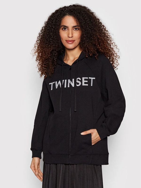 TWINSET TWINSET Jopa 221TP2160 Črna Relaxed Fit
