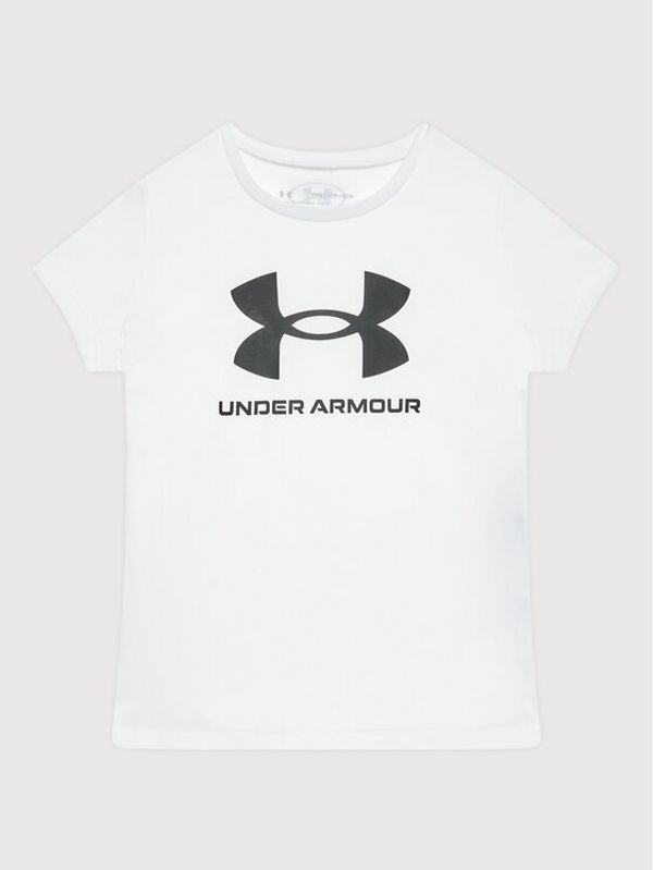 Under Armour Under Armour Majica Ua Sportstyle Graphic 1361182 Bela Loose Fit