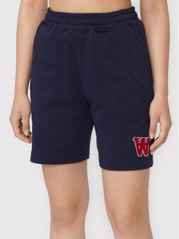 Wood Wood Wood Wood Športne kratke hlače Lis 10231800-2424 Mornarsko modra Regular Fit