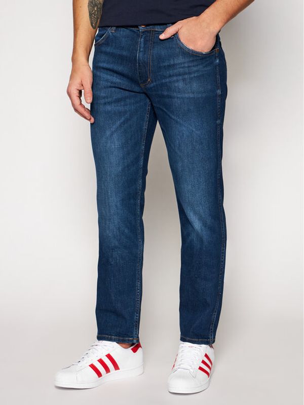 Wrangler Wrangler Jeans hlače Greensboro W15QCJ027 112126867 Mornarsko modra Regular Fit