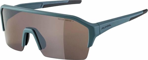 Alpina Alpina Ram HR Q-Lite Dirt/Blue Matt/Silver Kolesarska očala