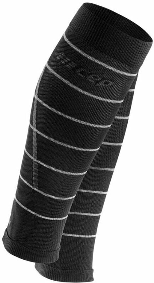 CEP CEP WS505Z Compression Calf Sleeves Reflective Black V Prevleke za tekaške copate