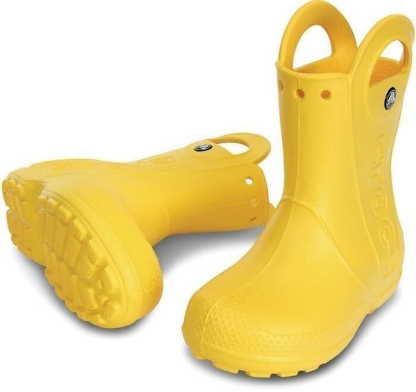 Crocs Crocs Kids' Handle It Rain Boot Yellow 25-26