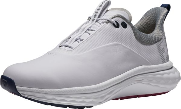 Footjoy Footjoy Quantum Mens Golf Shoes White/Blue/Pink 44