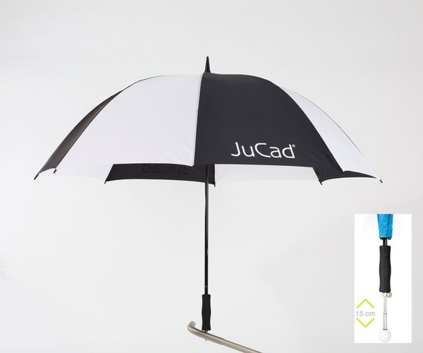 Jucad Jucad Telescopic Umbrella Black-White