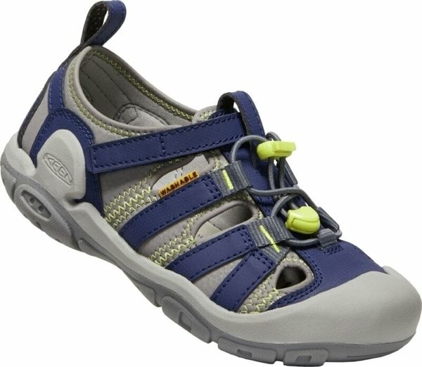 Keen Keen Knotch Creek Youth Sandals Steel Grey/Blue Depths 35 Otroški pohodniški čevlji