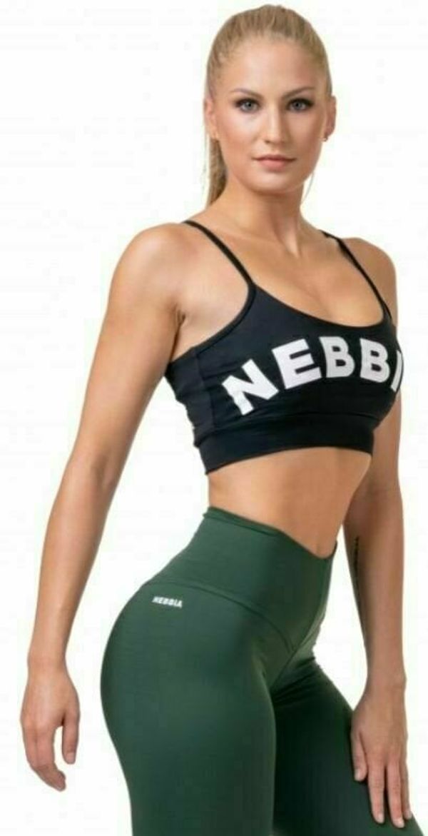 Nebbia Nebbia Classic Hero Cut-Out Sports Bra Black L Aktivno spodnje perilo