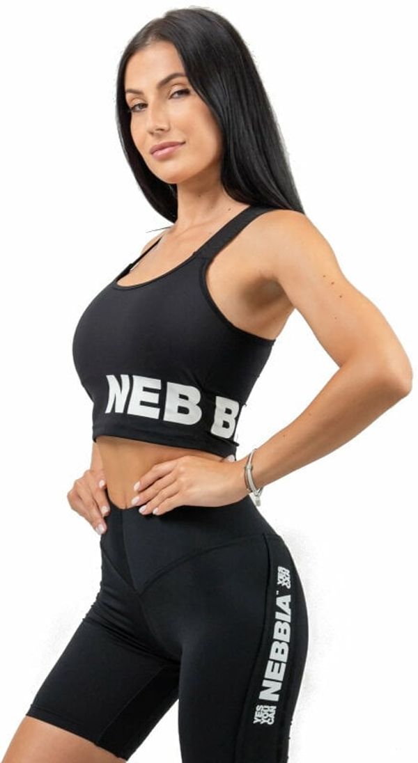 Nebbia Nebbia Padded High-Impact Sports Bra Gym Time Black L Aktivno spodnje perilo