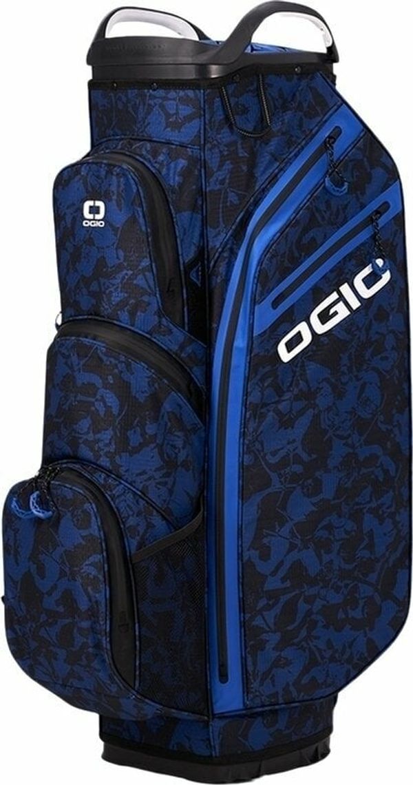 Ogio Ogio All Elements Silencer Blue Floral Abstract Golf torba Cart Bag