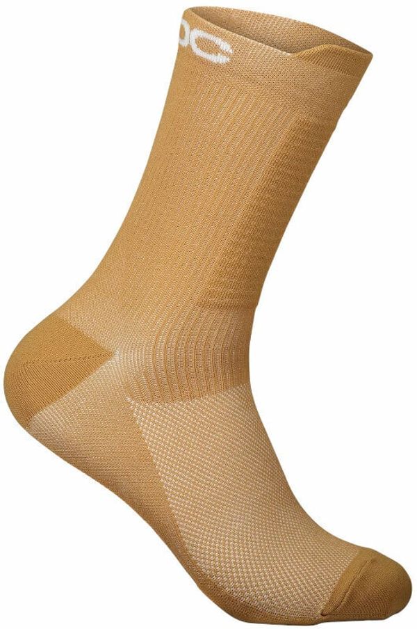 POC POC Lithe MTB Mid Sock Aragonite Brown L Kolesarske nogavice