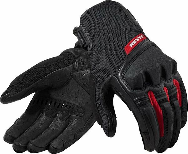 Rev'it! Rev'it! Gloves Duty Black/Red M Motoristične rokavice