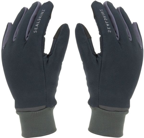 Sealskinz Sealskinz Waterproof All Weather Lightweight Glove with Fusion Control Black/Grey M Kolesarske rokavice