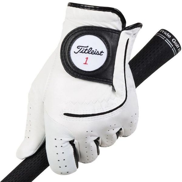 Titleist Titleist Players Flex Womens Golf Glove 2020 Left Hand for Right Handed Golfers White L