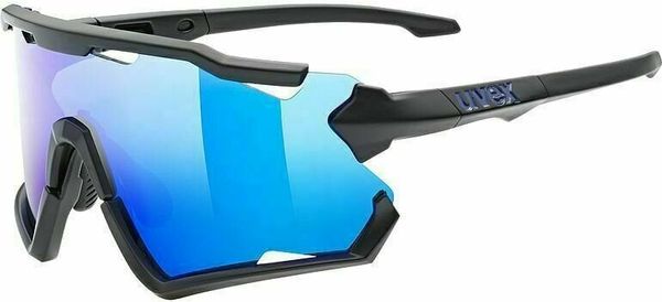 UVEX UVEX Sportstyle 228 Black Mat/Mirror Blue Kolesarska očala
