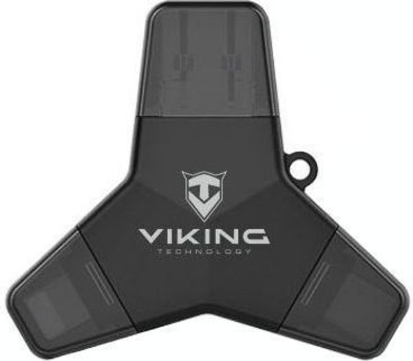 Viking Technology Viking Technology USB Flash disk 3.0 4in1 128 GB Black