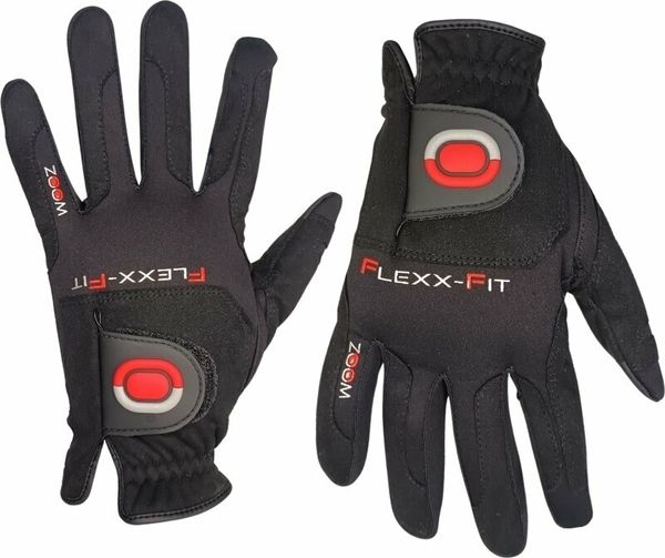 Zoom Gloves Zoom Gloves Ice Winter Unisex Golf Gloves Pair Black M/L