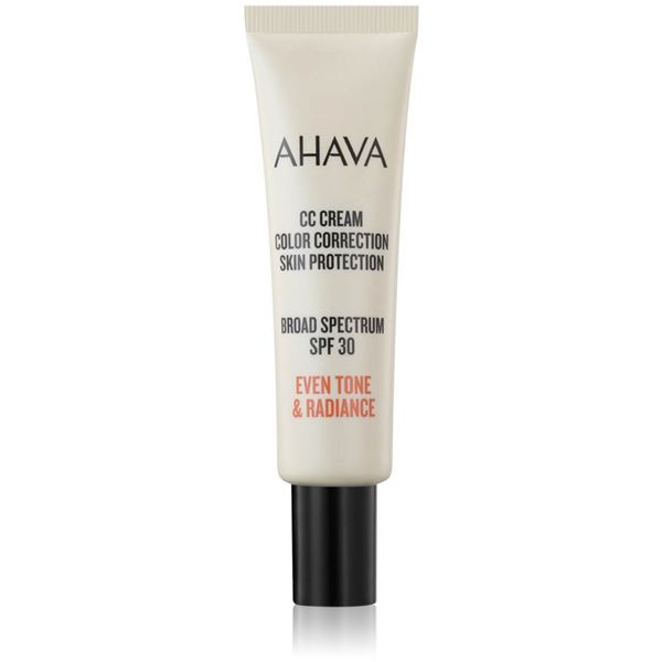 Ahava AHAVA CC Cream Color Correction CC krema za poenotenje tona kože SPF 30 30 ml
