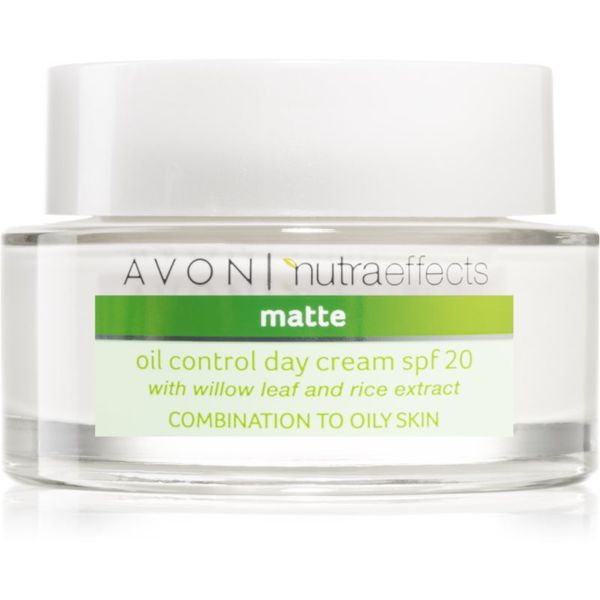 Avon Avon Nutra Effects Matte matirajoča dnevna krema SPF 20 50 ml