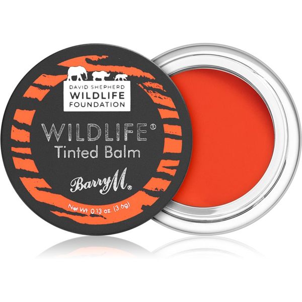 Barry M Barry M Wildlife balzam za ustnice za toniranje odtenek Untamed Red 3.6 g