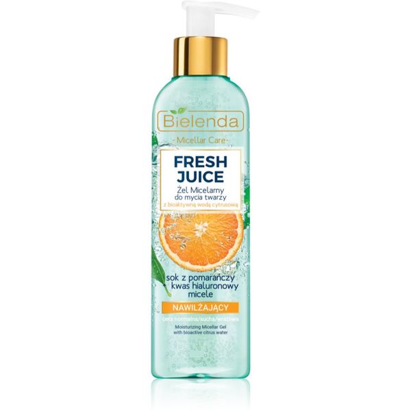 Bielenda Bielenda Fresh Juice Orange micelarni čistilni gel z vlažilnim učinkom 190 g