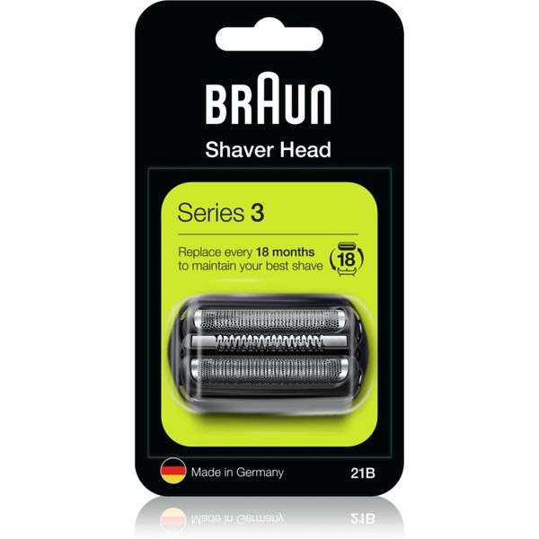 Braun Braun Series 3 21B nadomestne glave za britje z električnim strojčkom