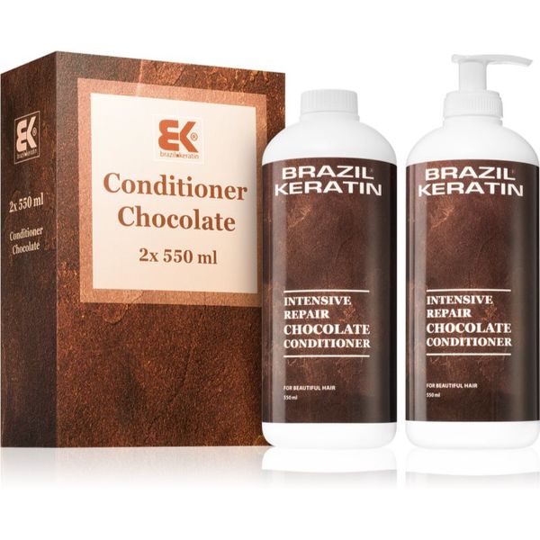 Brazil Keratin Brazil Keratin Chocolate Intensive Repair Conditioner ugodno pakiranje (za poškodovane lase)