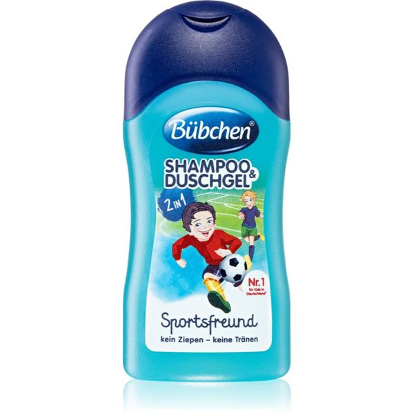 Bübchen Bübchen Kids Shampoo & Shower II šampon in gel za prhanje 2v1 potovalno pakiranje Sport´n Fun 50 ml