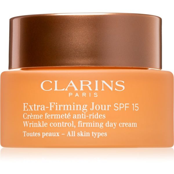 Clarins Clarins Extra-Firming Day dnevna krema za obnovo čvrstosti obraza SPF 15 50 ml