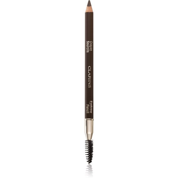 Clarins Clarins Eyebrow Pencil dolgoobstojni svinčnik za obrvi odtenek 01 Dark Brown 1,1 g