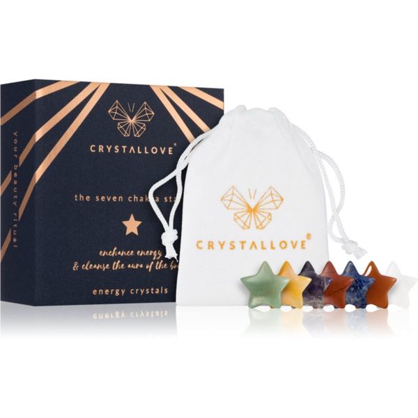 Crystallove Crystallove Energy Crystals The Seven Chakra Stars pripomoček za masažo 7 kos