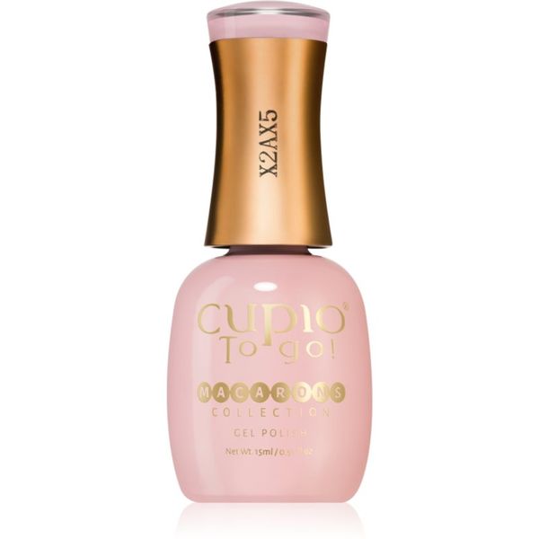 Cupio Cupio To Go! Macarons gel lak za nohte z uporabo UV/LED lučke odtenek Pink Sparkling Wine 15 ml