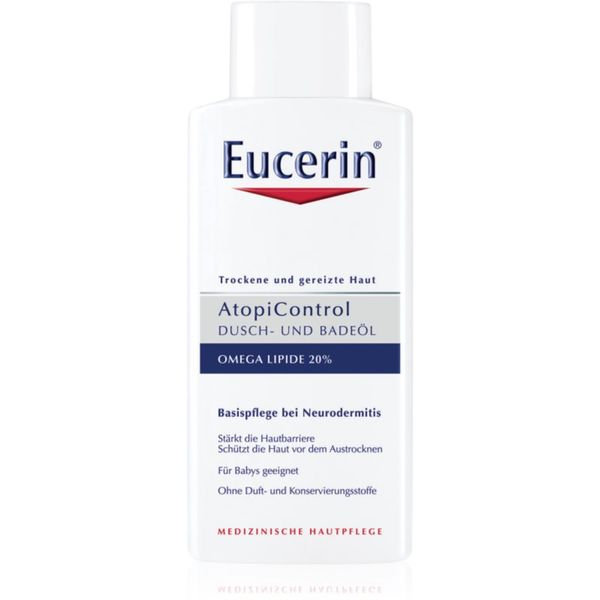 Eucerin Eucerin AtopiControl olje za prhanje in kopel za suho in srbečo kožo 400 ml