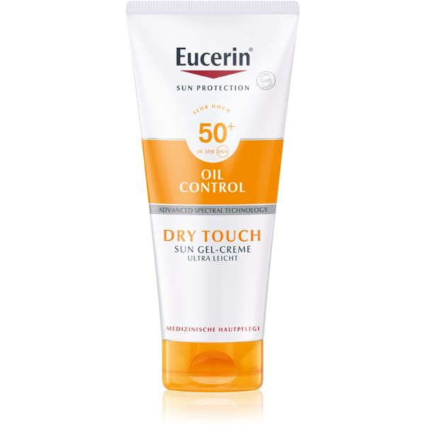 Eucerin Eucerin Sun Oil Control kremast gel za sončenje SPF 50+ 200 ml