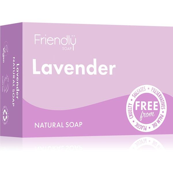 Friendly Soap Friendly Soap Natural Soap Lavender naravno milo 95 g