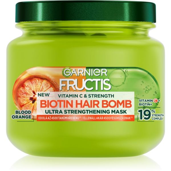 Garnier Garnier Fructis Vitamin & Strength globinsko krepilna maska za lase 320 ml
