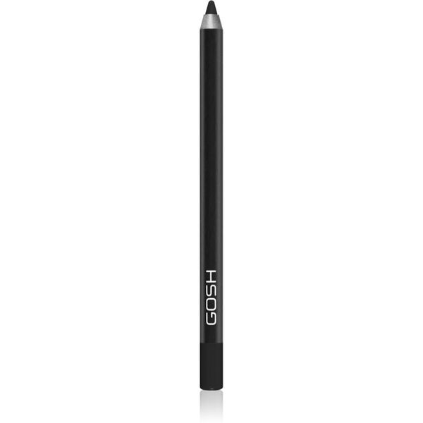 Gosh Gosh Velvet Touch vodoodporni svinčnik za oči odtenek 023 Black Ink 1.2 g
