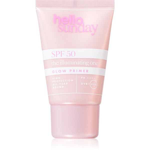 hello sunday hello sunday the illuminating one zaščitna podlaga za make-up SPF 50 50 ml