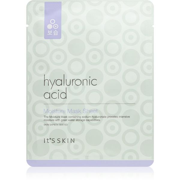 It´s Skin It´s Skin Hyaluronic Acid vlažilna tekstilna maska s hialuronsko kislino 17 g
