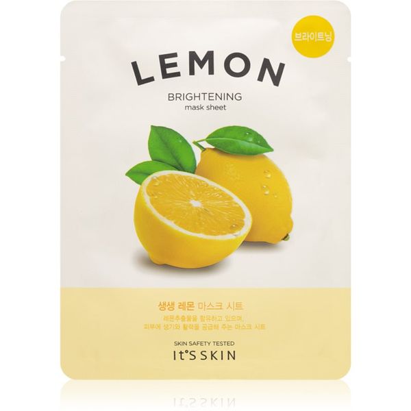 It´s Skin It´s Skin The Fresh Mask Lemon revitalizacijska tekstilna maska 18 g