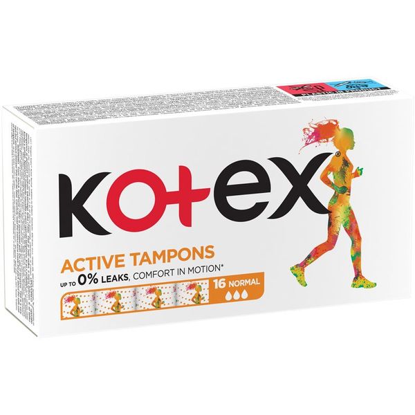 Kotex Kotex Active Normal tamponi 16 kos