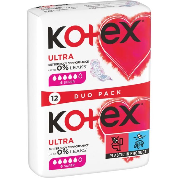 Kotex Kotex Ultra Comfort Super vložki 12 kos
