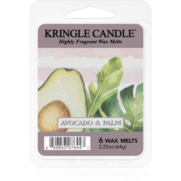 Kringle Candle Kringle Candle Avocado & Palm vosek za aroma lučko 64 g