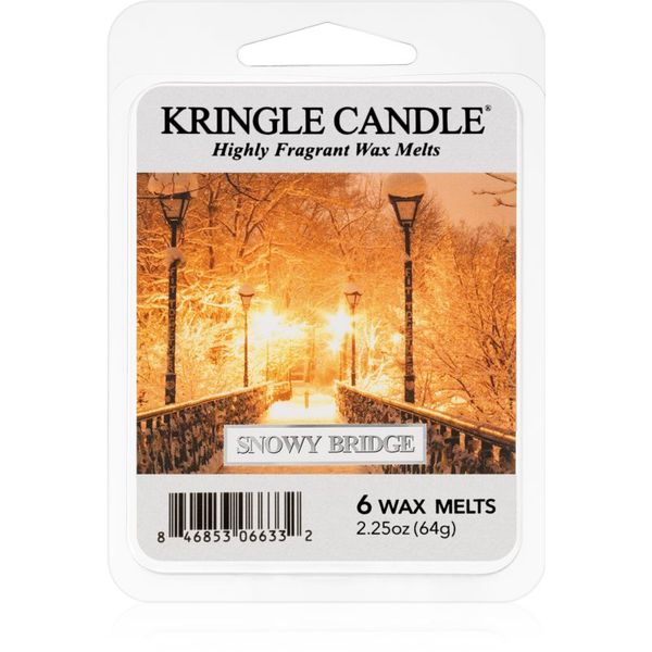 Kringle Candle Kringle Candle Snowy Bridge vosek za aroma lučko 64 g