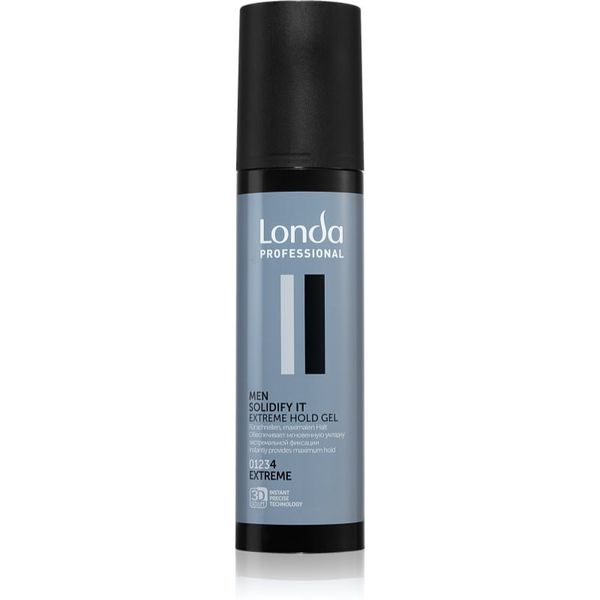 Londa Professional Londa Professional Men Solidify It stiling gel z ekstra močnim utrjevanjem 100 ml