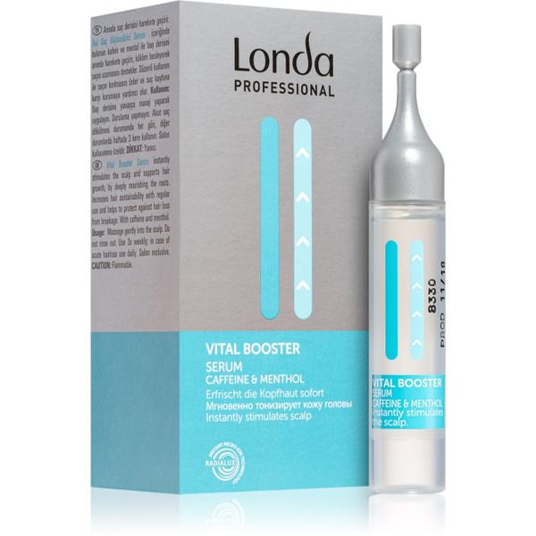 Londa Professional Londa Professional Vital Booster krepilni in regeneracijski serum za lase za poškodovane lase 6x9 ml