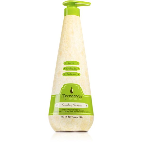 Macadamia Natural Oil Macadamia Natural Oil Smoothing šampon za glajenje las za vse tipe las 1000 ml